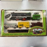 The Great New Bright Express Railroad Train & Track Tested No. 1194 Gc. Fixed Price $26.82.