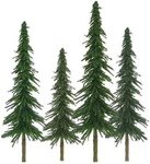 Super Scenic Tree, Spruce 2-4" (36). Fixed Price $54.99.