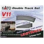 New Kato Scale Set Unitrack V11 Double-track 20-870-1. Fixed Price $132.95.
