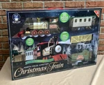 Christmas Train 30 Pc Blue Hat North Pole Junction W/lights & Sounds 18 Ft Track. Fixed Price $47.99.