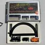 Moonbo Battery Operated Locomotive Train Set W/ Box Vintage 32 Pcs - Model 7411A. Fixed Price $11.25.