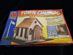 Life-like Town Church Kit Model Train Building Ho Scale #433-1350 Sealed Nib. Fixed Price $13.95.