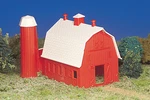 Bachmann #45151 Plasticville Ho Gauge Red Barn Kit Train Farm Cow BAC45151 New. Fixed Price $19.84.