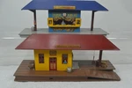 American Flyer Gauge Harbor Junction Station, Gilbert News Stand, Nice. Fixed Price $135.00.
