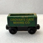 Thomas Friends Crovan's Gate Mining Co. Coal Car Y4091 Wooden Train Railway 2013. Fixed Price $13.69.