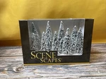 Bachmann 32102 Scene Scapes 3"-4" Pine With Snow (pack Of 9). Fixed Price $26.00.