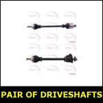Pair Driveshaft Front Left Right For Renault Scenic 1.4 99- 03 Petrol Apec. Fixed Price $160.03.