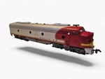 Rivarossi Ho Scale Santa Fe Emd E8A Diesel Locomotive Warbonnet #83L Ahm Italy. Fixed Price $65.00.