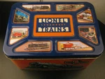 Lionel Toy Train Popcorn Tin 1998 Chest 14"X10"X7" ..al Ike. Fixed Price $30.00.
