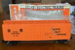 Lionel Pacific Fruit Express Reefer Car 6-17305 Gauge. Fixed Price $10.00.