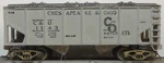 Vintage Varney C&o 34' Covered Hopper Car Rtr St Kd's # 1143 Item 2561C. Fixed Price $11.99.