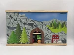 Orbrium Wooden Train Set Engines / Freight Cars Caboose Box Good. Fixed Price $7.99.