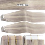 100G 40PCS Blue Glue Tape Real Remy Human Hair Extensions Skin Weft Clearance. Fixed Price $32.48.