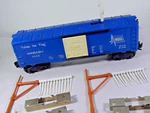 Lionel Vintage Original Gauge Postwar 3424 Wabash Brakeman Operating Box Car. Fixed Price $49.00.