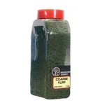 New Woodland Train Scenery Turf Fine Coarse Dark Green 32OZ T1365. Fixed Price $17.39.