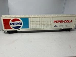Tyco Pepsi Cola Pc 964203 Double Door 60' Reefer Box Car Ho Scale. Fixed Price $18.00.
