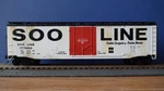 Soo Line Athearn Ho 50' Plug Door Boxcar #177850 With Kadee Couplers And Is Rtr. Fixed Price $12.00.