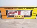 Mth Railking 30-78001 Christmas 19TH Century Reefer Refrigerator Car Gauge Nib. Fixed Price $49.99.