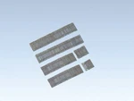 Walthers Scenemaster Ho Scale Garden Fence Kit 31-1/4IN Overall Length. Fixed Price $8.49.