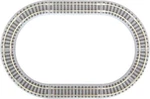 Rokuhan R081 1/220 Z Gauge Classic Track Shorty Oval Set Rail New F/s. Fixed Price $38.05.