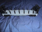 Lionel Gauge Nyc 506089 Bulkhead Flat Car With Stakes New York Central. Fixed Price $11.21.