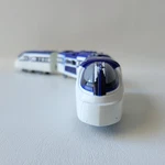 Takara Tomy Plarail S-58 Crossliner 3-CAR Set Working Doors! Heavy Wear. Fixed Price $14.98.