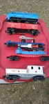 Lionel O27 Postwar 219 Missouri Pacific Diesel Locomotive Military Train Set. Fixed Price $149.99.