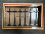 + Lionel Mth Standard Or Tinplate No 71 Telegraph Post Set Gray & Red 11-90055. Fixed Price $139.99.