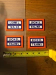 Lionel Electric Trains Refrigerator Magnet Orange /black, Order Is For 1. Fixed Price $12.00.