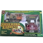 Eztec Silverado Express Train Set Battery Operated Electric Whistling Sound Rare. Fixed Price $47.00.
