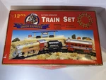 Battery-operated Union Express 12-PIECE Train Set No. 7013. Fixed Price $19.99.