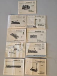 Marklin Ho Instruction Sheet Lot 3000 4914 5112 5117 5202 7001 7075. Fixed Price $13.42.