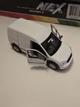 Flawed New Welly Approx. 1/43 Scale Diecast Ford Transit Connect Delivery Van. Fixed Price $11.79.