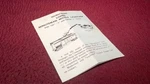 Lionel Post War Original Instructions 3665-23 Minuteman Missile Launcher. Fixed Price $18.95.