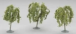 Bachmann 32014 3-3.5" Willow Trees 3/BOXCAR. Fixed Price $18.99.