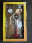 Mth, Rail King, Gauge, 30-1077, Maroon 69N Warning Bell Signal. Fixed Price $34.99.