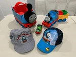 Thomas The Lot Hats Push And Pull Trains Basket Percy My First 2009. Fixed Price $60.00.