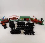 Lionel Battery Disney Mickey Mouse Express Christmas Train Set 712050 #H1/10. Fixed Price $79.99.