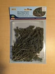 Jtt (ho-scale) 95519 Medium Green Wire Foliage Branches 1.5" To 3, 60/PK Nib. Fixed Price $8.00.