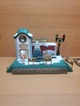 Dillards Musical Clock Tower Station Reindeer New Bright Holiday Express No Box. Fixed Price $125.55.