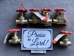 6- Proline Mueller 105-503NL Brass 1/2" Fip Stop Valve 125 Psi. Fixed Price $30.00.
