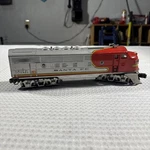 Lionel 2343 Santa Fe F3 A-unit Diesel Locomotive Model Cast Train. Fixed Price $249.99.