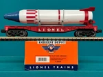 6-26025 Lionel Flat Car W/ Rocket #6407 Postwar Celebration Series O/O27 New. Fixed Price $69.95.