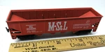 Maisto Scale M-stl 40 4-BAY Hopper Car Mstl Rd #541080 The Peoria Gateway. Fixed Price $5.99.