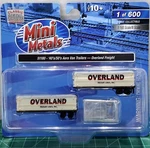 Scale Classic Metal Works 40'S/50'S Aero Van Trailers Limited Run Item #51180. Fixed Price $20.79.
