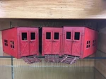 Buddy # 80 Three Stall Roundhouse - Rare Red Color Made From 1929 To 1932!. Fixed Price $1250.00.