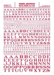 Woodland Scenics MG704 Roman R.r. Letters Red 1/16-5/16" Train Decal Sheet. Fixed Price $7.25.