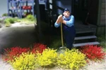 Bachmann Grass Tufts Scenescapes Yellow, Red .375IN Fibers PKG(50) 31045. Fixed Price $16.98.