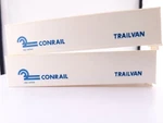 *read Athearn Ho Scale 5602 45' Conrail Trailvan Trailers (2) Model Train Layout. Fixed Price $13.95.