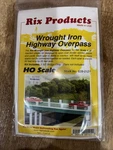 Ho Scale Rix Products 628-0121 Wrought Iron Highway Overpass New. Fixed Price $8.90.